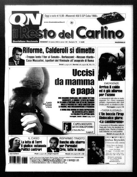 Il Resto del Carlino : giornale dell'Emilia